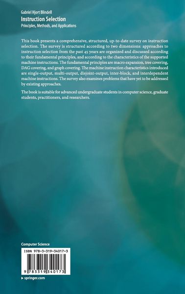 Produktbild: Instruction Selection