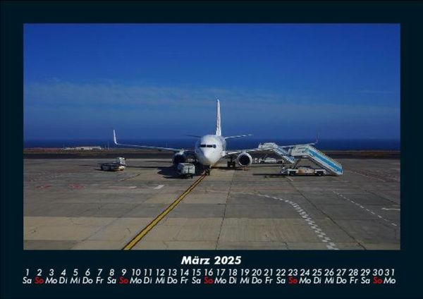 Produktbild: Flugzeuge 2025 Fotokalender DIN A5