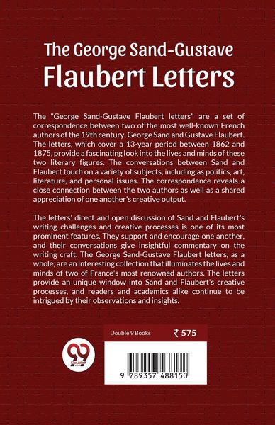 Produktbild: The George Sand-Gustave Flaubert Letters