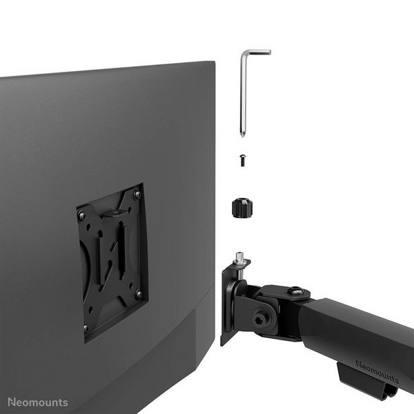 Produktbild: Neomounts DS60-600BL2 Monitor-Standfu&szlig; 2 Display(s) 25,4 cm (10") - 81,3 cm (32") Schwarz H&ouml;henverstellbar, Neigbar, Schwenkbar, Stand