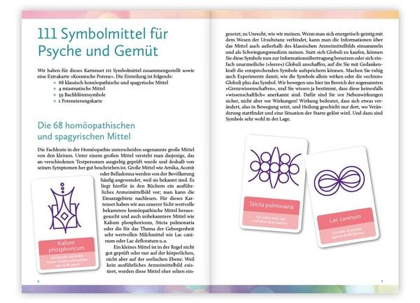 Produktbild: Hom&ouml;opathische Symbolapotheke: Psyche und Gem&uuml;t. Das Kartenset