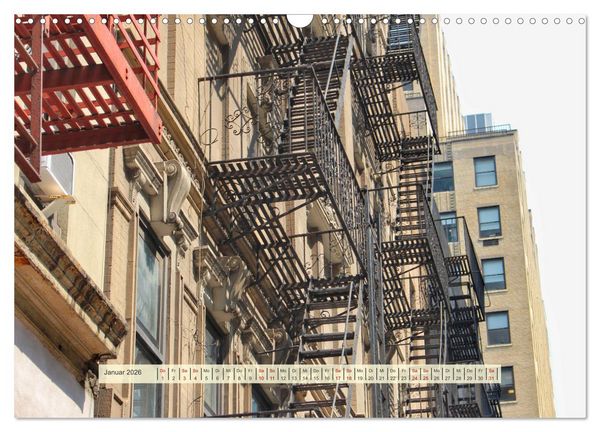Produktbild: Streets of New York - Zu Fu&szlig; durch die Metropole der Superlative (Wandkalender 2026 DIN A3 quer), CALVENDO Monatskalender
