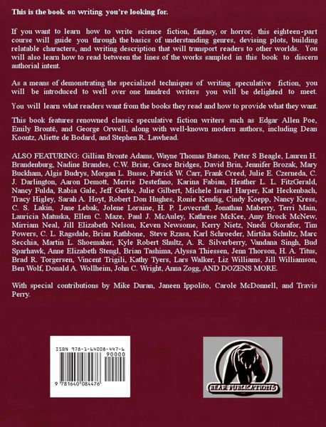 Produktbild: Writing Speculative Fiction
