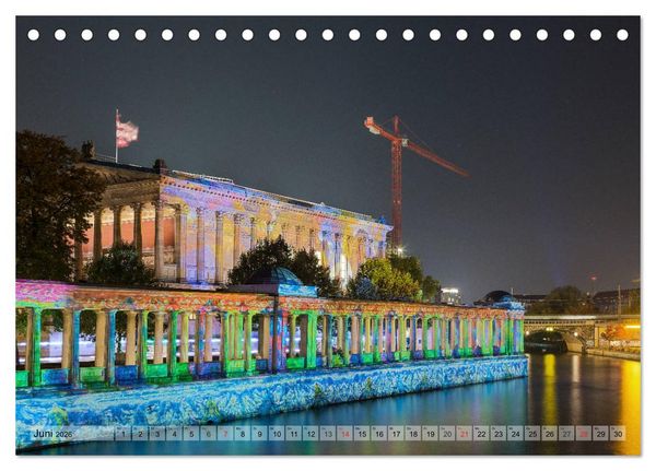 Produktbild: Berlin - fotografiert von Michael Allmaier (Tischkalender 2026 DIN A5 quer), CALVENDO Monatskalender