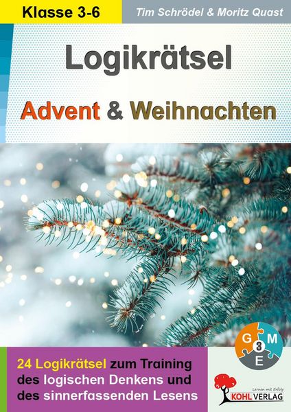 Produktbild: Logikr&auml;tsel Advent und Weihnachten