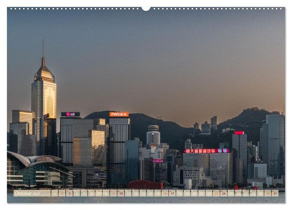 Produktbild: Ein Tag in Hongkong - eine etwas andere Sicht (Wandkalender 2027 DIN A2 quer), CALVENDO Monatskalender