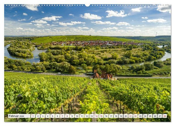 Produktbild: Landkreis Kitzingen (hochwertiger Premium Wandkalender 2026 DIN A2 quer), Kunstdruck in Hochglanz