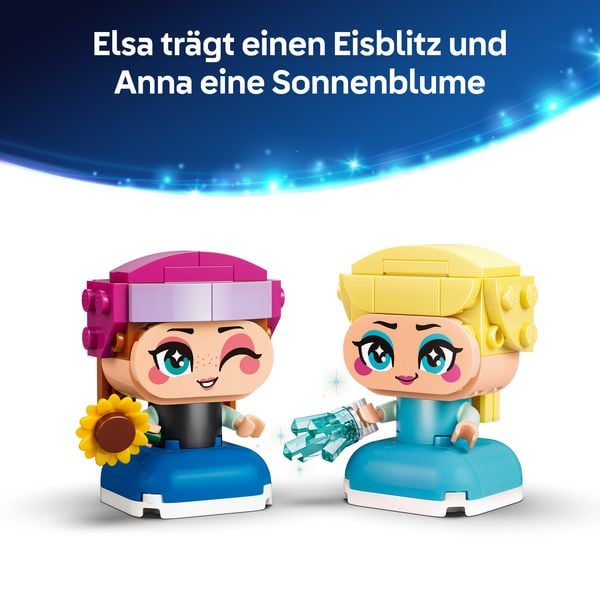 Produktbild: LEGO ǀ Disney Frozen 43284 Die Mini-Prinzessinnen Anna und Elsa, Spiel