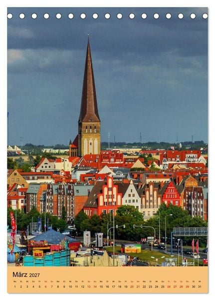 Produktbild: SAIL Rostock-Warnem&uuml;nde. Du bist so sch&ouml;n (Tischkalender 2027 DIN A5 hoch), CALVENDO Monatskalender