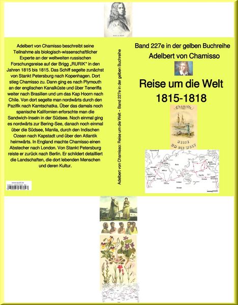 Produktbild: Reise um die Welt 1815 bis 1815 - Band 227e in der maritimen gelben Buchreihe - bei J&uuml;rgen Ruszkowski