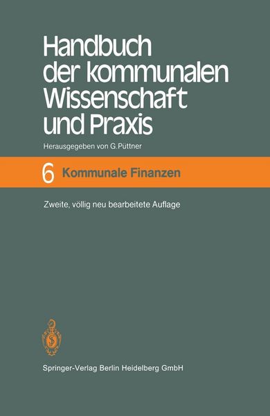Produktbild: Handbuch der kommunalen Wissenschaft und Praxis