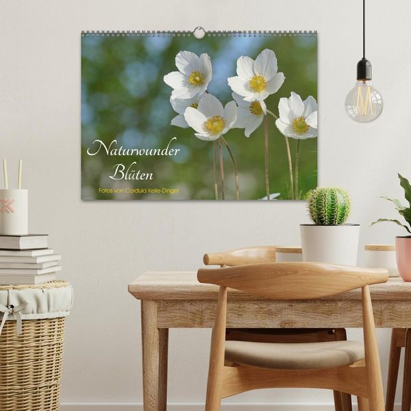 Produktbild: Naturwunder Bl&uuml;ten (Wandkalender 2026 DIN A3 quer), CALVENDO Monatskalender