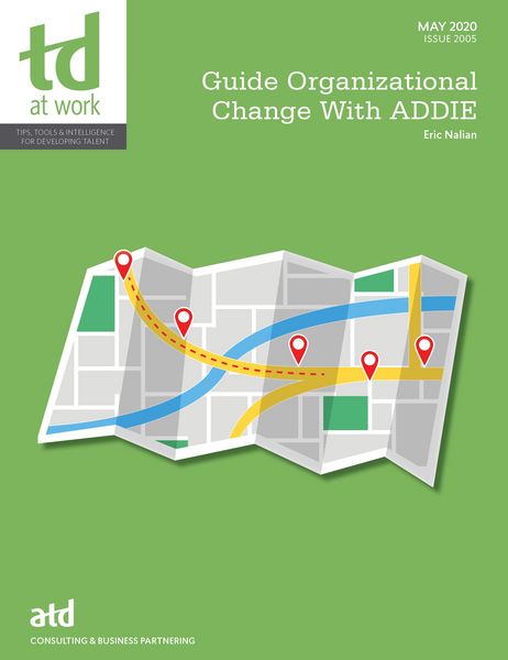 Produktbild: Guide Organizational Change With ADDIE