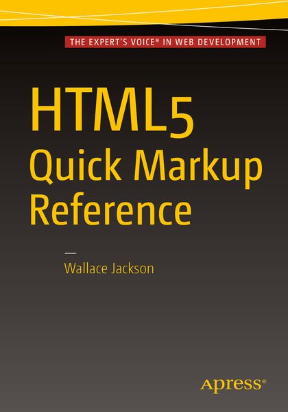 Produktbild: HTML5 Quick Markup Reference