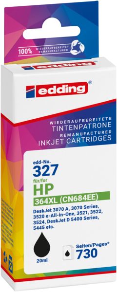 EDDING HP Nr. 364XL black (Text) - reman