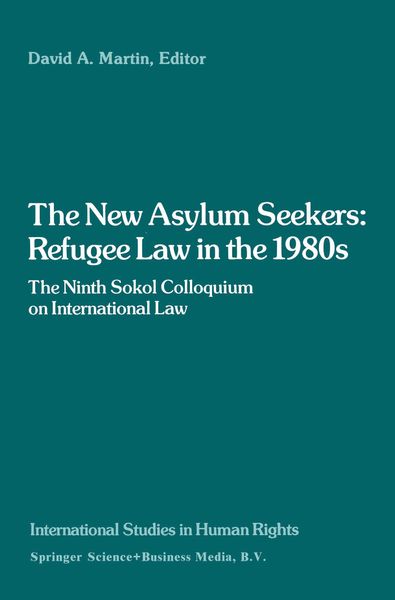 Produktbild: The New Asylum Seekers: Refugee Law in the 1980s