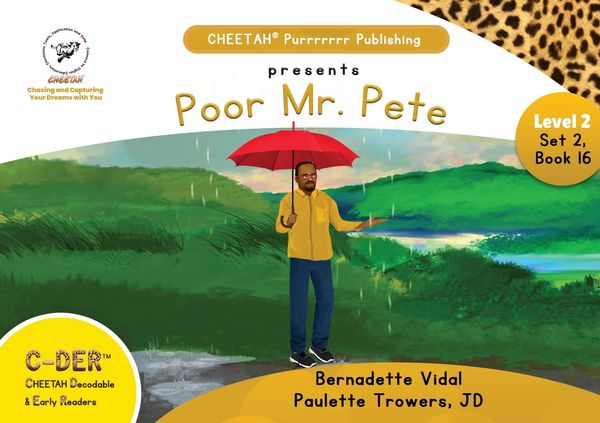 Produktbild: C-DER (CHEETAH Decodable Early Readers, Set 2, Book 16, Poor Mr. Pete