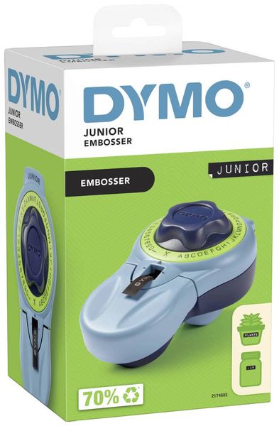 DYMO Junior Präge-Beschriftungsgerät Geeignet für Schriftband: Prägeband 9mm