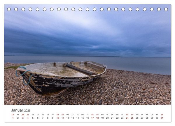 Produktbild: D&auml;nemarks Nordseezauber (Tischkalender 2026 DIN A5 quer), CALVENDO Monatskalender
