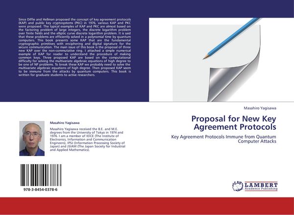 Produktbild: Proposal for New Key Agreement Protocols