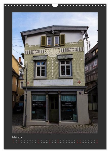 Produktbild: Waiblingen - Spaziergang durch die Altstadt (Wandkalender 2026 DIN A3 hoch), CALVENDO Monatskalender