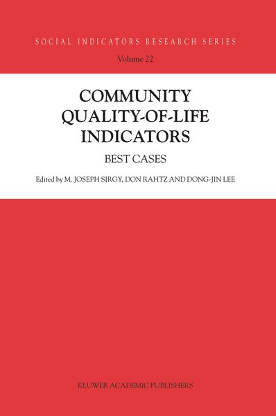 Produktbild: Community Quality-of-Life Indicators