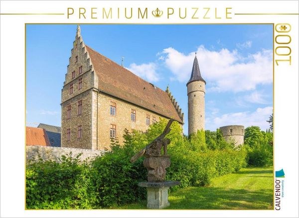 Produktbild: CALVENDO Puzzle Romantisches Ochsenfurt | 1000 Teile Lege-Gr&ouml;&szlig;e 64x48cm Foto-Puzzle f&uuml;r gl&uuml;ckliche Stunden