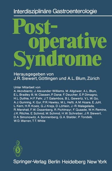 Produktbild: Postoperative Syndrome