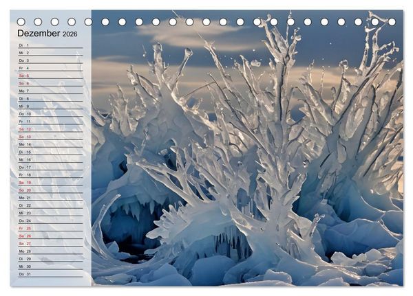 Produktbild: Magische Momente mit Naturspektakeln (Tischkalender 2026 DIN A5 quer), CALVENDO Monatskalender