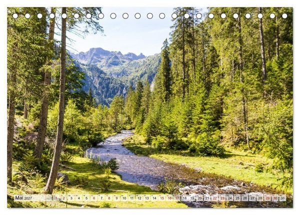 Produktbild: Dachstein und Schladminger Tauern (Tischkalender 2027 DIN A5 quer), CALVENDO Monatskalender