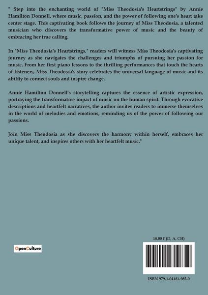 Produktbild: Miss Theodosia's Heartstrings