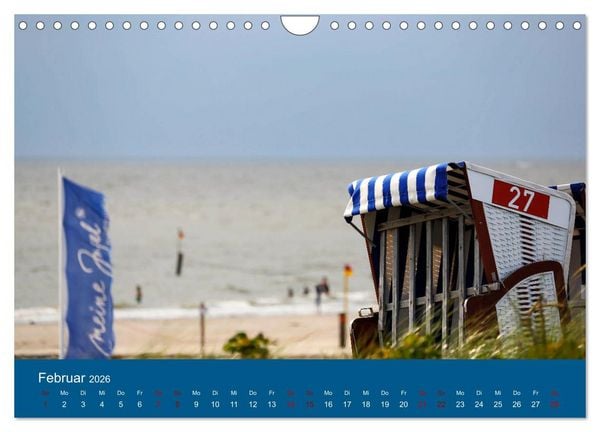 Produktbild: Norderney - Meine Trauminsel (Wandkalender 2026 DIN A4 quer), CALVENDO Monatskalender