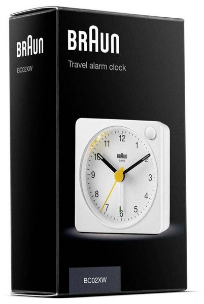 Produktbild: Braun 67101 Quarz Wecker Wei&szlig;