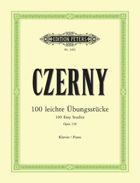 Produktbild: 100 leichte &Uuml;bungsst&uuml;cke op. 139