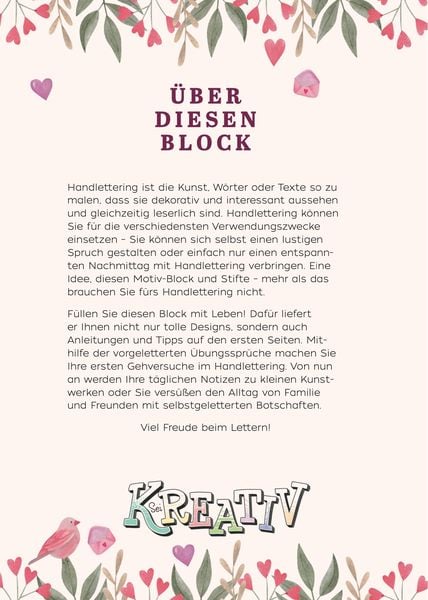 Produktbild: Design Paper Love Letters A6