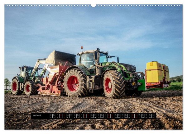 Produktbild: Landwirtschaft - Von der Saat bis zur Ernte (hochwertiger Premium Wandkalender 2026 DIN A2 quer), Kunstdruck in Hochglanz