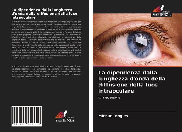 Produktbild: La dipendenza dalla lunghezza d'onda della diffusione della luce intraoculare