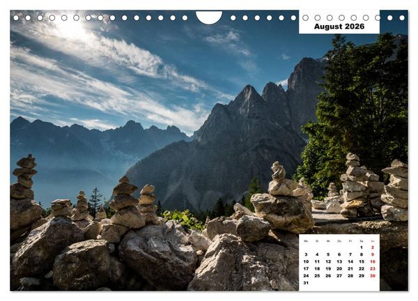 Produktbild: Faszination Ostalpen - von Berchtesgaden bis Slowenien (Wandkalender 2026 DIN A4 quer), CALVENDO Monatskalender