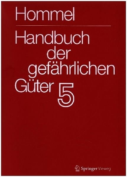 Produktbild: Handbuch der gef&auml;hrlichen G&uuml;ter. Band 5: Merkbl&auml;tter 1613-2071