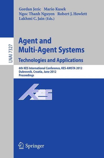 Produktbild: Agent and Multi-Agent Systems: Technologies and Applications
