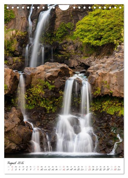 Produktbild: Faszination Wasserfall (Wandkalender 2026 DIN A4 hoch), CALVENDO Monatskalender