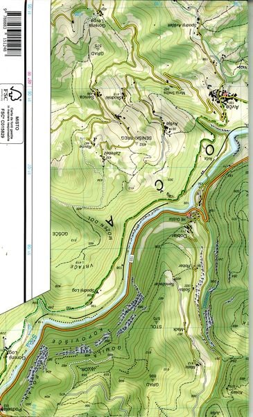 Produktbild: Tabacco Wandern 1 : 25 000 Valli del Natisone