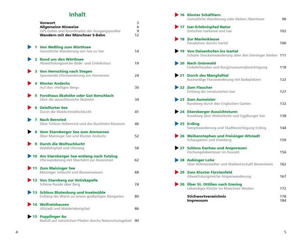 Produktbild: ROTHER Wanderbuch Genusswandern mit der M&uuml;nchner S-Bahn