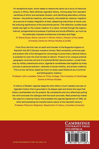 Produktbild: A History of Modern Uganda