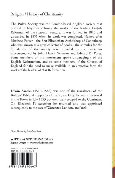 Produktbild: The Sermons of Edwin Sandys, D.D., Successively Bishop of Worcester and London, and Archbishop of York