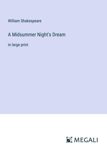 Produktbild: A Midsummer Night's Dream
