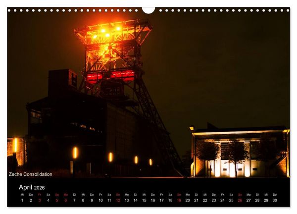 Produktbild: Gelsenkirchen 2026 (Wandkalender 2026 DIN A3 quer), CALVENDO Monatskalender