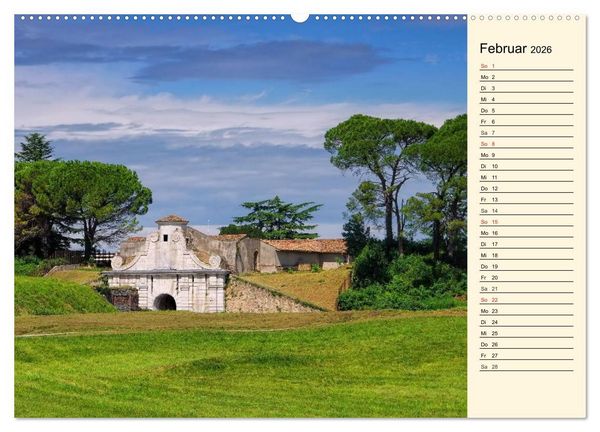Produktbild: Friaul-Julisch Venetien - Italiens sch&ouml;ner Nordosten (Wandkalender 2026 DIN A2 quer), CALVENDO Monatskalender