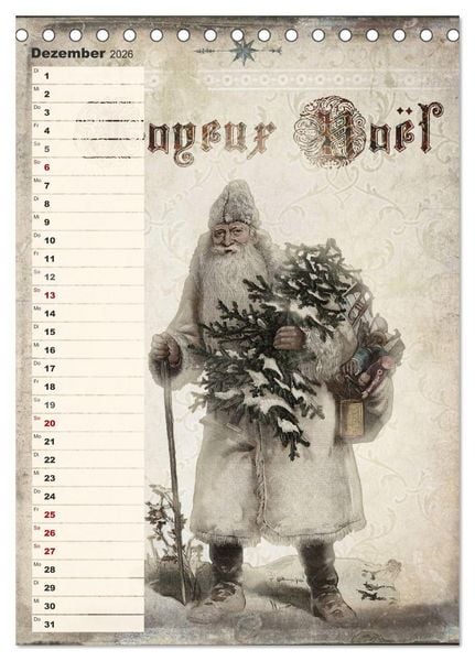 Produktbild: Vintage Welten (Tischkalender 2026 DIN A5 hoch), CALVENDO Monatskalender