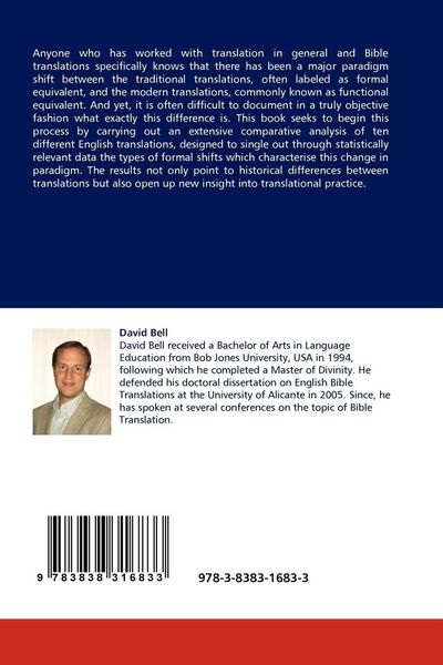 Produktbild: A Comparative Analysis of Formal Shifts in English Bible Translations